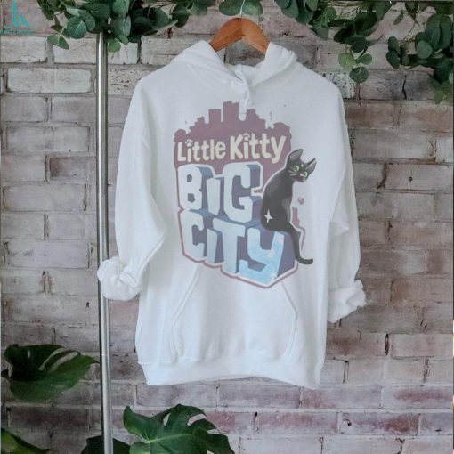 Official Little Kitty, Big City Gildan shirt