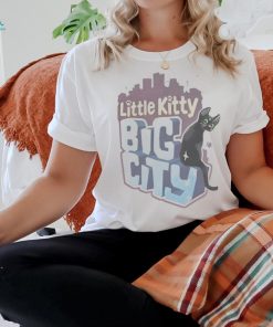 Official Little Kitty, Big City Gildan shirt