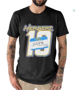Official Los Angeles Chargers Justin Herbert I Play Quarterback Shirt