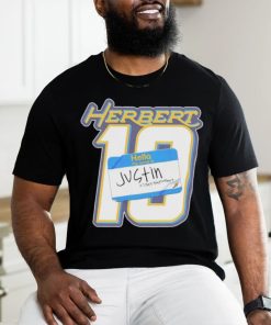 Official Los Angeles Chargers Justin Herbert I Play Quarterback Shirt