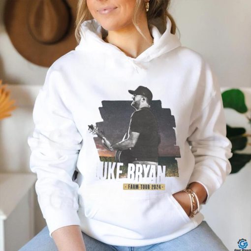 Official Luke Bryan Farm Tour 2024 Tee Marshvilee T shirt