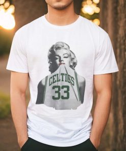 Official Marilyn Monroe Boston Celtics T Shirt