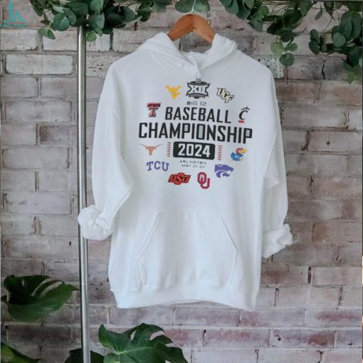 Official May 21 25, 2024 Big 12 Baseball Championship Arlington 10 Team Player shirt