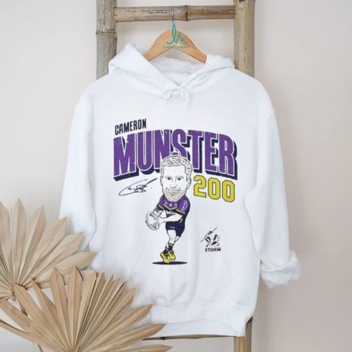 Official Melbourne Storm Cameron Munster 200 Shirt