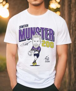 Official Melbourne Storm Cameron Munster 200 Shirt