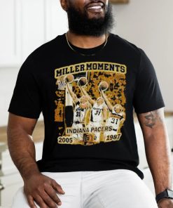 Official Miller Moments Indiana Pacers 2005 1987 Shirt