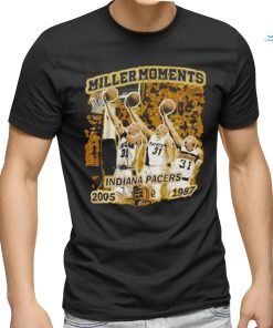 Official Miller Moments Indiana Pacers 2005 1987 Shirt