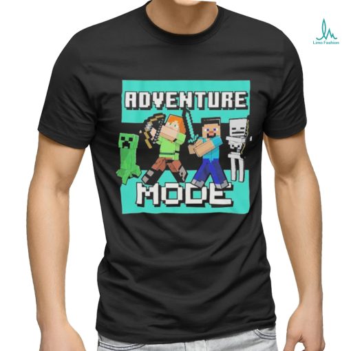 Official Minecraft Youth Adventure Mode T Shirt