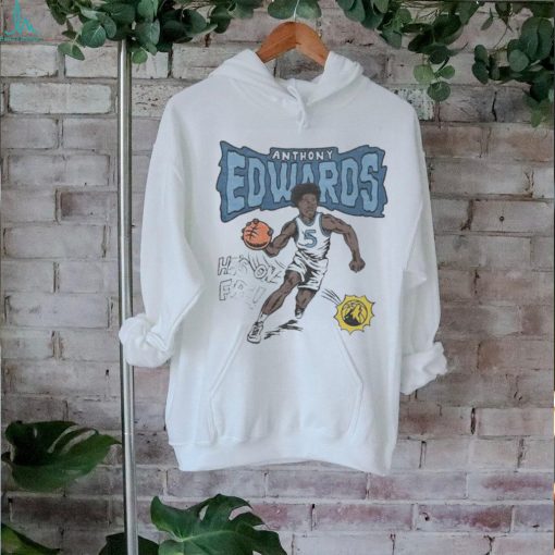 Official Minnesota Timberwolves Comic Book Anthony Edwards Shirt