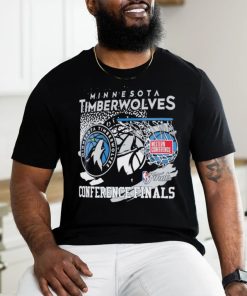 Official Minnesota Timberwolves New Era 2024 Western Conference Finals T Shirt