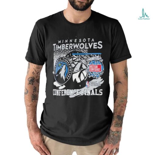 Official Minnesota Timberwolves New Era 2024 Western Conference Finals T Shirt