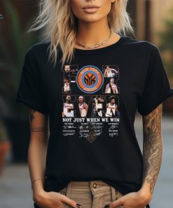 Official New York Knicks Fan Forever Not Just When We Win 2024 Player Signature shirt