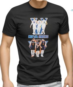 Official New York Knicks Villanova Wildcats The Best Trios T Shirt