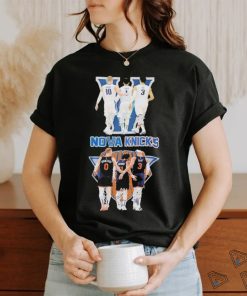 Official New York Knicks Villanova Wildcats The Best Trios T Shirt