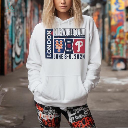 Official New York Mets vs Philadelphia Phillies MLB World Tour London June 8 9, 2024 shirt