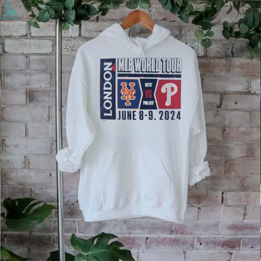 Official New York Mets vs Philadelphia Phillies MLB World Tour London June 8 9, 2024 shirt