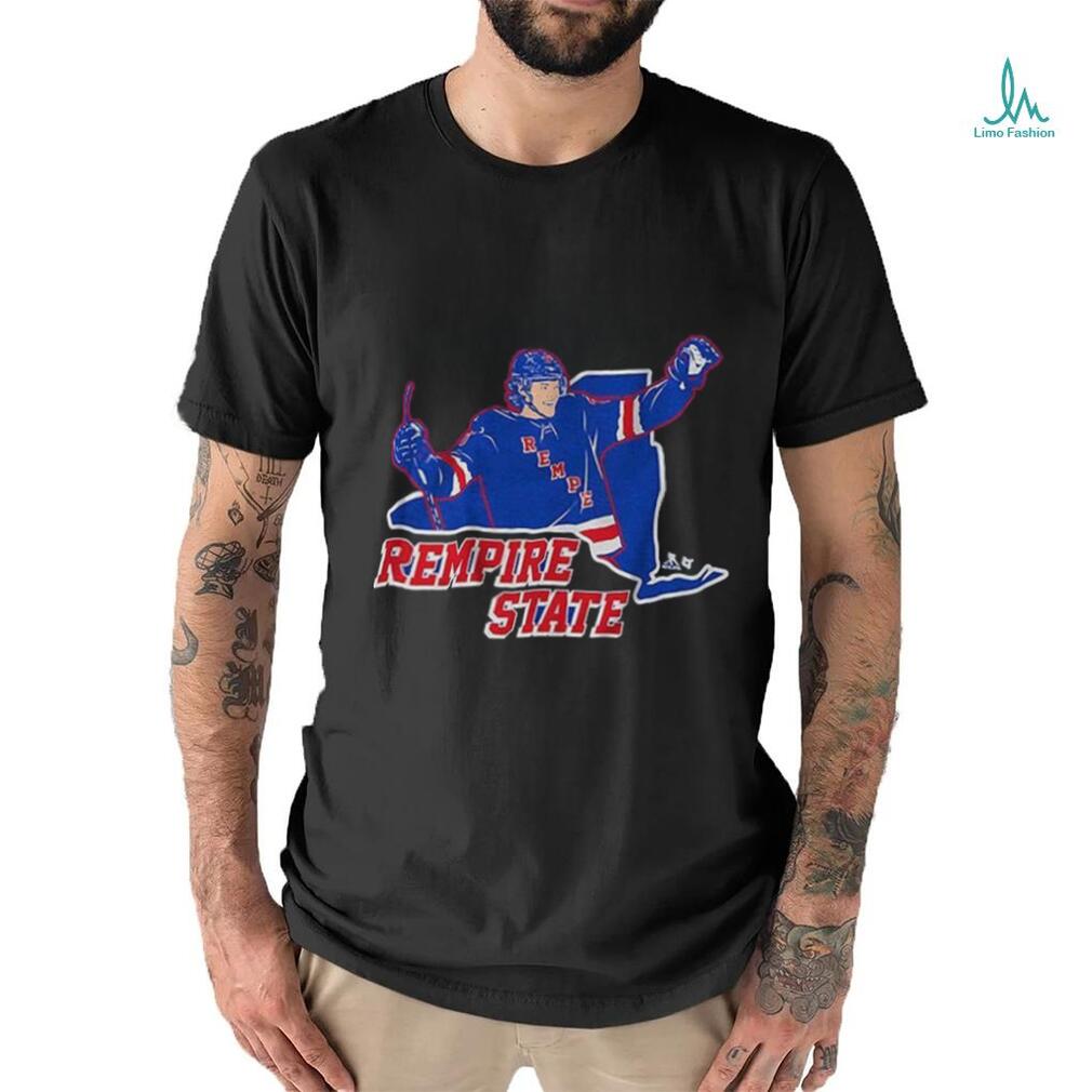 Official New York Rangers Matt Rempe Rempire State Shirt Official New York Rangers Matt Rempe Rempire State Shirt