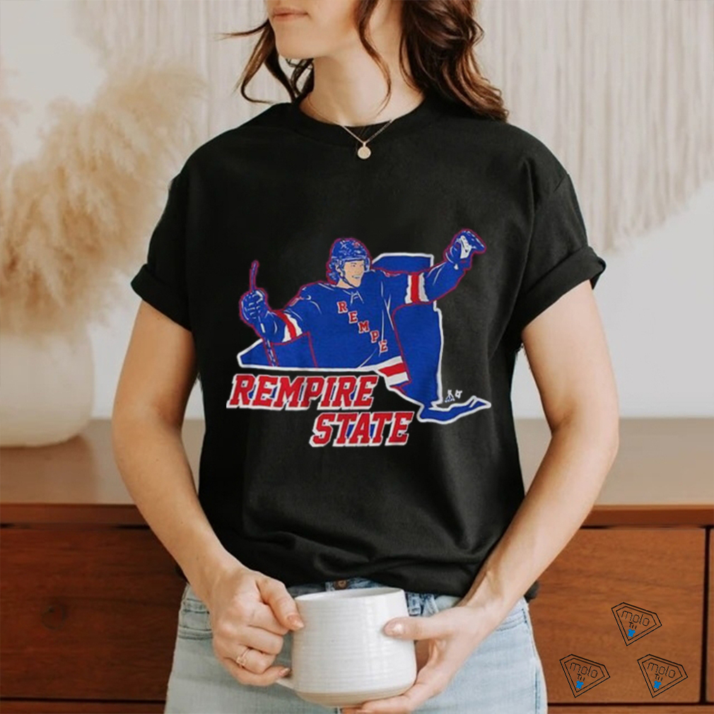 Official New York Rangers Matt Rempe Rempire State Shirt Official New York Rangers Matt Rempe Rempire State Shirt