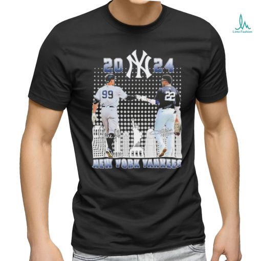 Official New York Yankees Juan Soto And Aaron Judge 2024 Signature Shirt