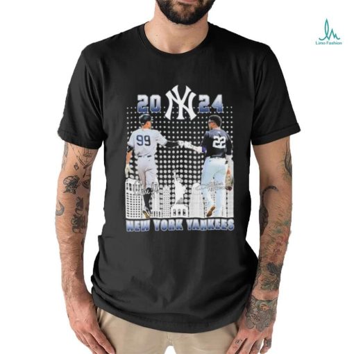 Official New York Yankees Juan Soto And Aaron Judge 2024 Signature Shirt