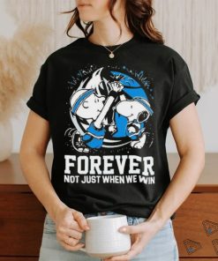 Official Official Snoopy And Charlie Brown Dallas Mavericks Forever Not Just When We Win Shirt