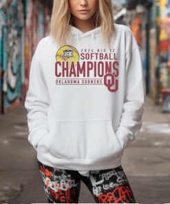 Official Oklahoma Sooners 2024 Big 12 Softball Conference Tournament Champions Base Stealer T Shirt