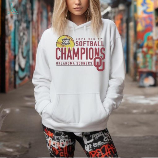 Official Oklahoma Sooners 2024 Big 12 Softball Conference Tournament Champions Base Stealer T Shirt