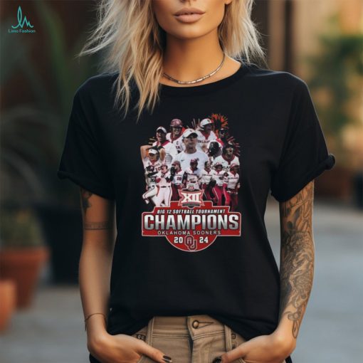 Official Oklahoma Sooners Big 12 Softball Tournament Champions 2024 T Shirt