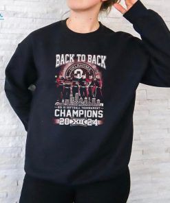 Official Oklahoma Sooners Champions 2024 Big Softball Tournament Back To Back Skyline Shirt, hoodie, sweater, long sleeve and tank top Official Oklahoma Sooners Champions 2024 Big Softball Tournament Back To Back Skyline Shirt