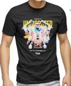 Official Oleksandr Usyk The Cat Undisputed A Tribute To One Of The Greatest Fighters Of All Time Ready To Fight T shirt