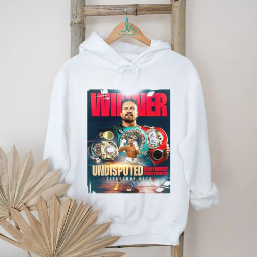 Official Oleksandr Usyk Winner Undisputed Heavy Weight World Champion T shirt