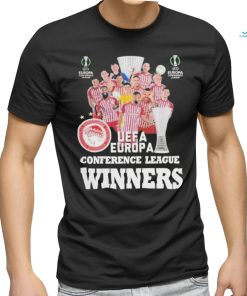 Official Olympiakos F.C. UEFA Europa Conference League Winners 2024 Shirt