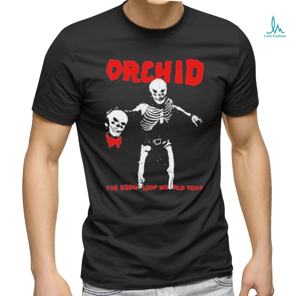 Official Orchid The Doom Loop World Tour Shirt Official Orchid The Doom Loop World Tour Shirt