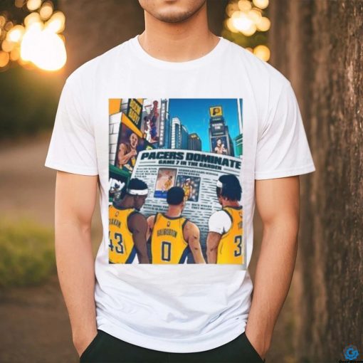 Official Pacers Dominate Game 7 In The Garden Shirt