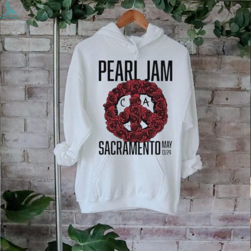 Official Pearl Jam In Sacramento, CA On May 13 2024 Event Shirt