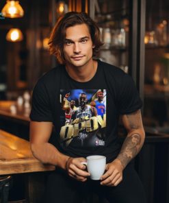 Official Quality NBA KIA Defensive Player Of The Year 4X DPOY Rudy Gobert joins an exclusive club with Dikembe Mutombo and Ben Wallace shirt