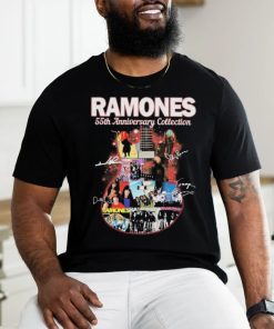 Official Ramones 55th Anniversary Collection Signatures shirt