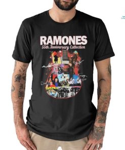 Official Ramones 55th Anniversary Collection Signatures shirt