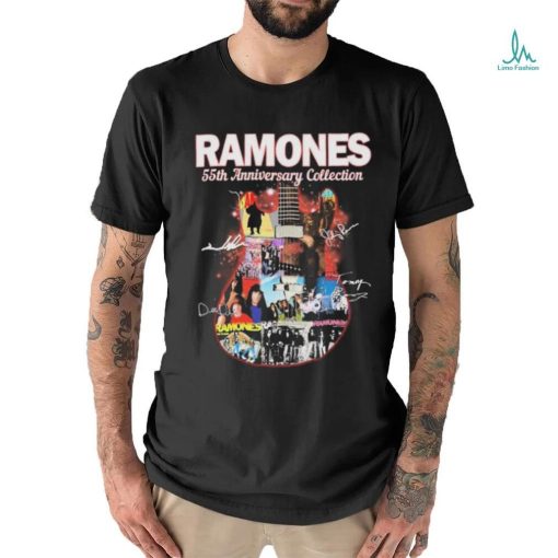 Official Ramones 55th Anniversary Collection Signatures shirt