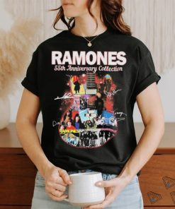 Official Ramones 55th Anniversary Collection Signatures shirt