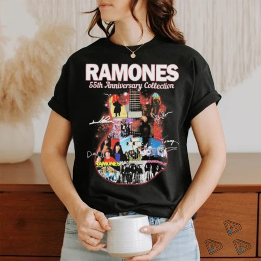 Official Ramones 55th Anniversary Collection Signatures shirt