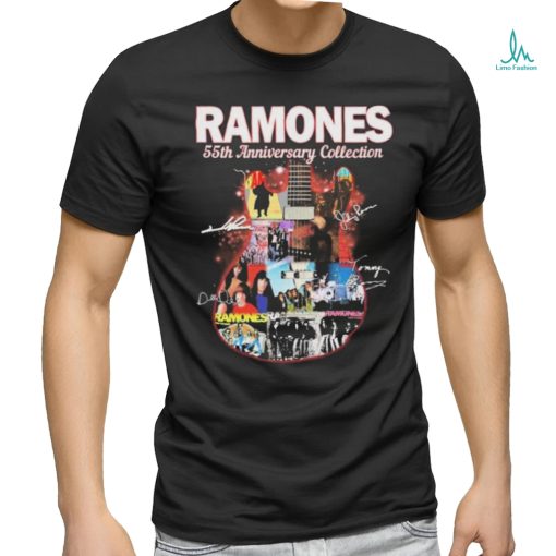 Official Ramones 55th Anniversary Collection Signatures shirt