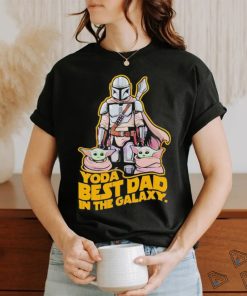 Official Retro Yoda Best Dad In The Galaxy Shirt
