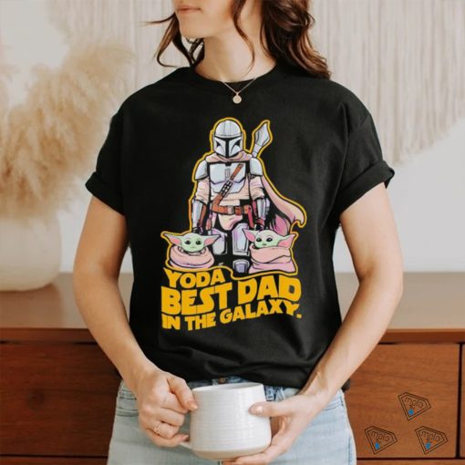 Official Retro Yoda Best Dad In The Galaxy Shirt