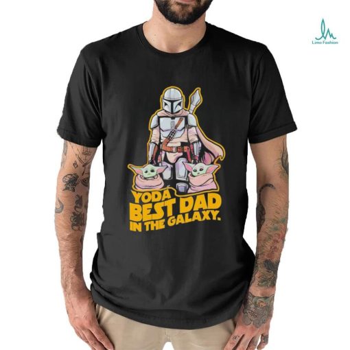 Official Retro Yoda Best Dad In The Galaxy Shirt