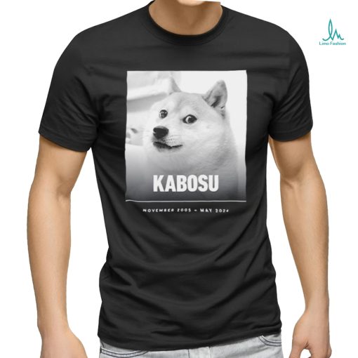 Official Rip kabosu inspired countless doge memes has died aged 18 shirt