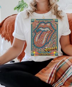 Official Rolling Stone Lumen Field Seattle WA May 15 2024 Tour Poster shirt