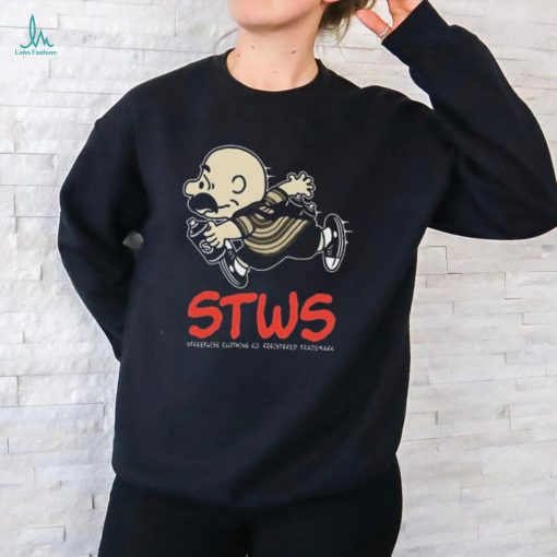 Official Run Up Stws Streetwise Clothing Co. Registered Trademark Shirt