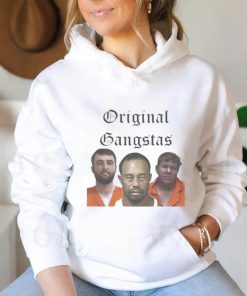 Official Scottie Scheffler, Tiger Woods, & John Daly Original Gangstas Mugshot T Shirt