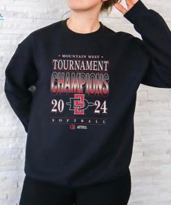 Official Sdsu Aztecs Softball 2024 Mountain West Tournament Champions Shirt